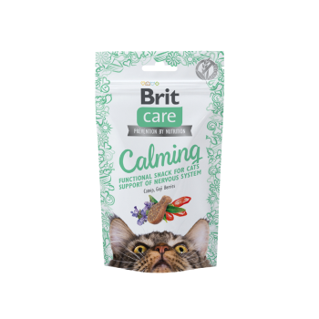 BRIT CARE FUNCTIONAL CALMING ΓΑΤΑΣ 50gr BRIT CARE FUNCTIONAL CALMING ΓΑΤΑΣ 50gr